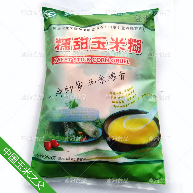 登海玉米糊糯甜玉米糊955克原味熟玉米粉冲饮品粥多省两袋包邮在类目 咖啡/麦片/冲饮, 饮料, 其它饮料中 - 来自Buy2taobao.com提供专业的淘宝代购服务
