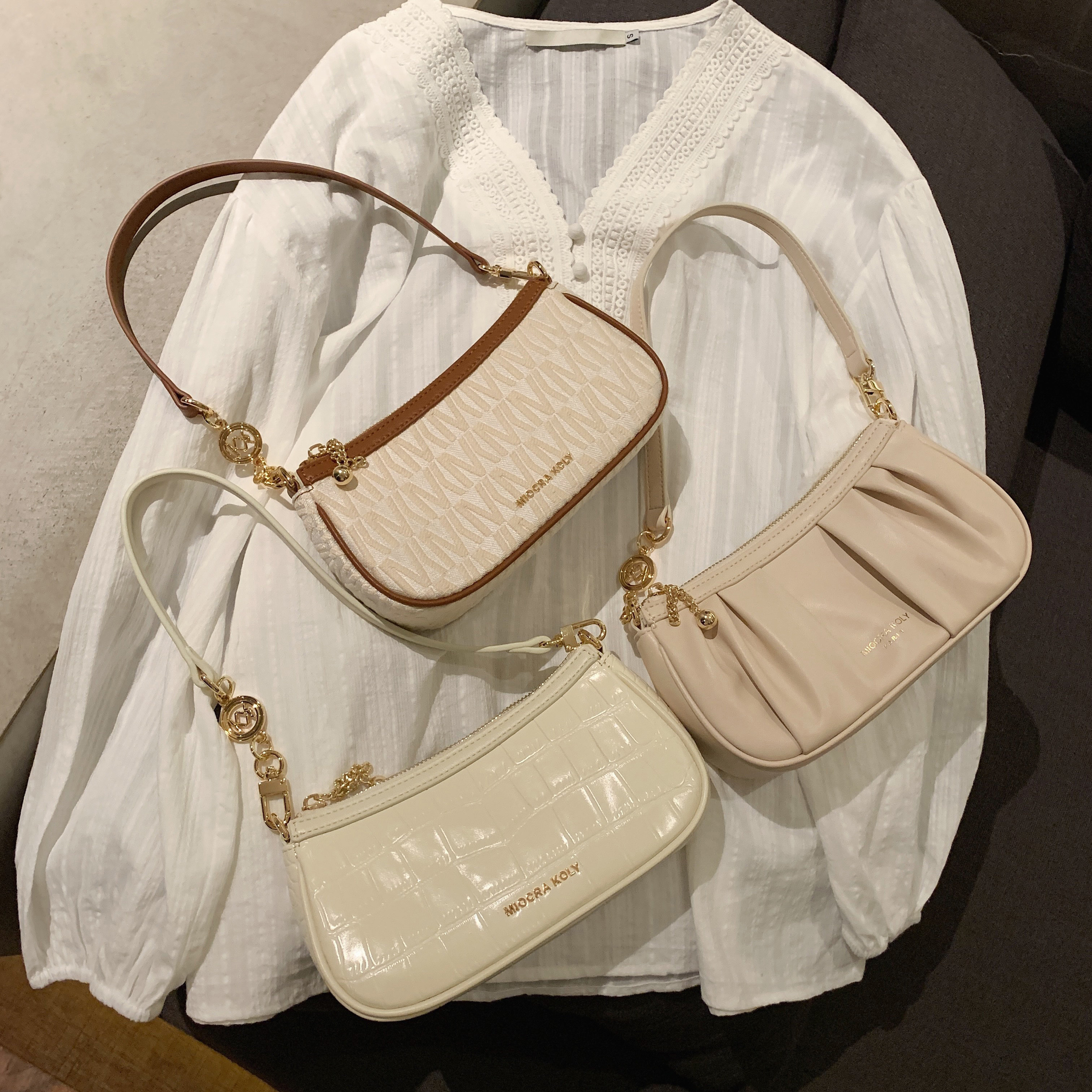 miocrakoly阿曼达单肩腋下包适合春夏的包包女ins小众斜挎包