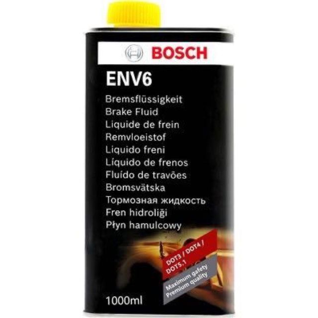 BOSCH/博士ENV6进口刹车油 制动液原装进口 假一赔十 正品认证