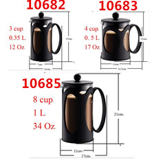 人气bodum波顿玻璃来源压壶包邮耐热硅胶套防烫冲茶法压咖啡壶