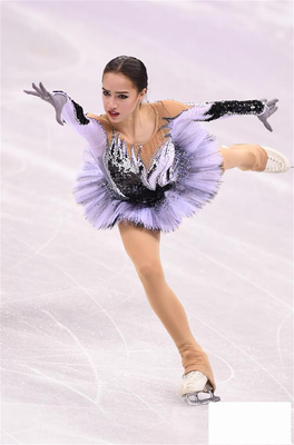 卓宝 定制花样滑冰服装 花样滑冰表演服 儿童成人女款a8