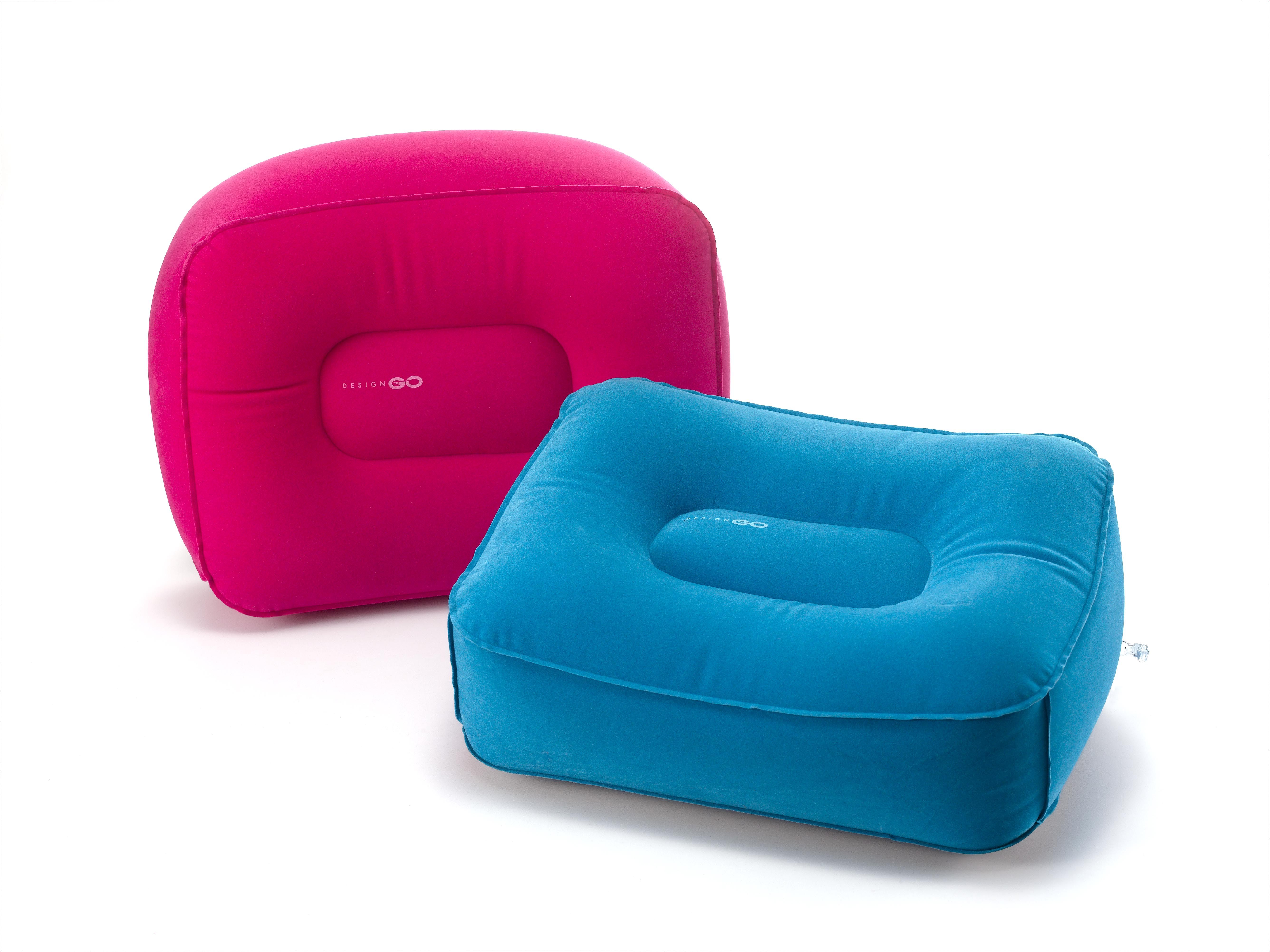 英国designgo飞机充气脚垫足踏火车汽车睡觉旅游旅行用品进口品牌