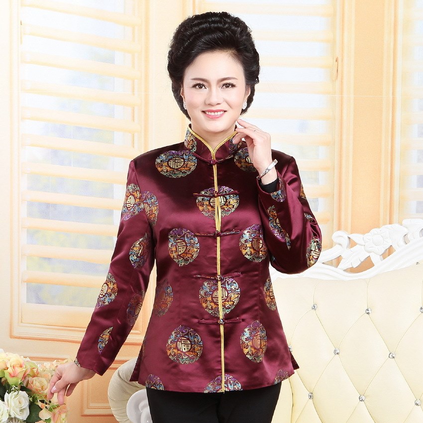 供應中老年女唐裝J0076-A 過壽婚宴服 演出服在類目 女裝/女士精品, 唐裝/民族服裝/舞臺服裝, 民族服裝/舞臺裝中 - 來自Buy2taobao.com提供專業的淘寶代購服務