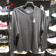Nike耐克男装2023冬季款纯棉休闲舒适后背印花长袖T恤 FN0808-010
