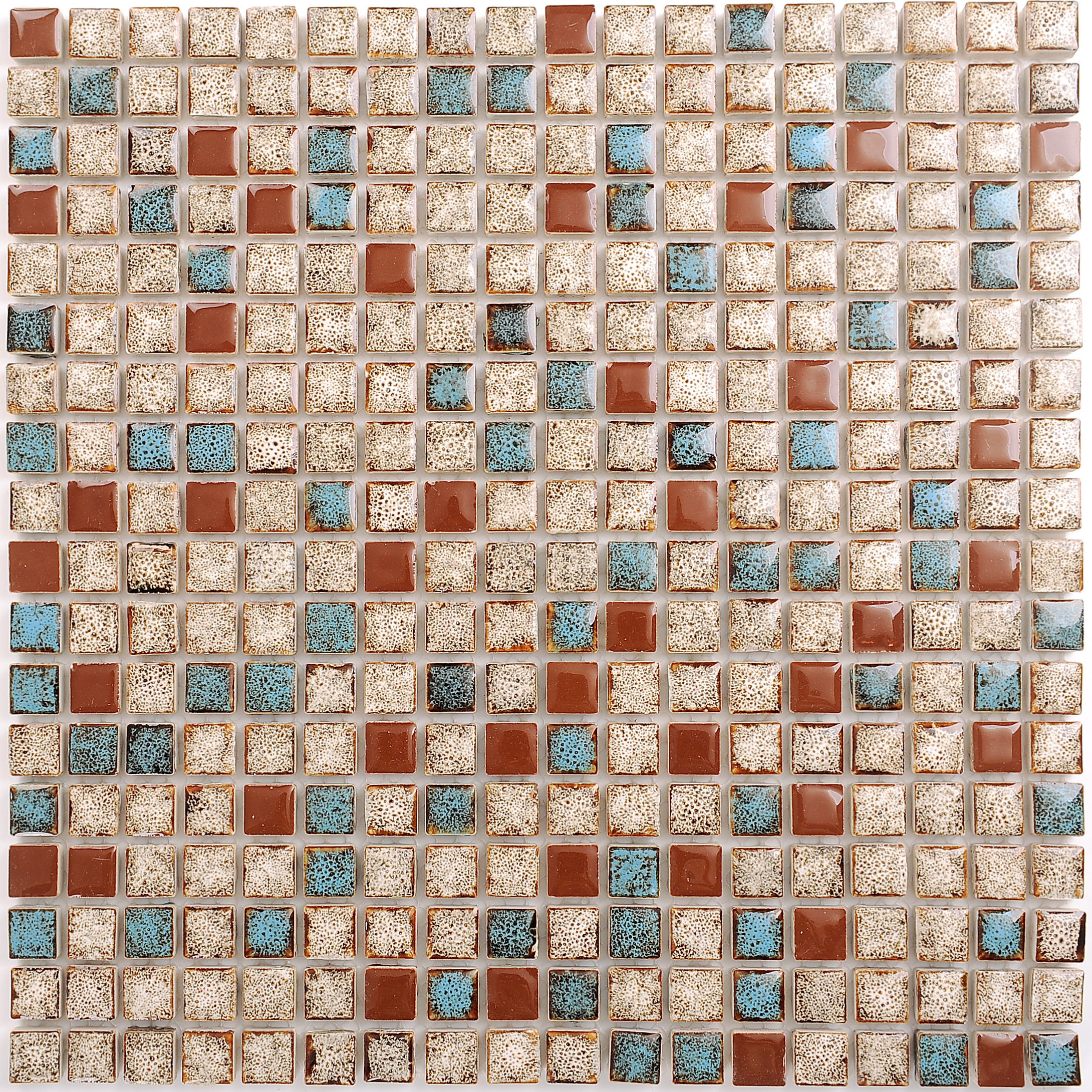 陶瓷马赛克窑变鹅卵石现代简约田园背景墙客厅卫生间厨房瓷砖地砖