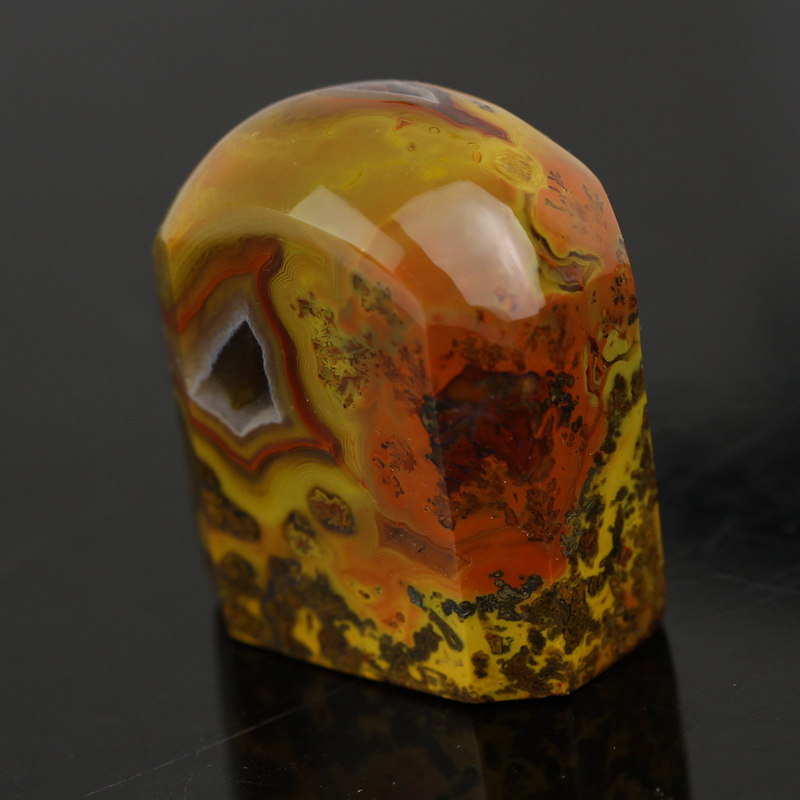 顶级天然玛瑙 战国红印章 精美大气 127.68g