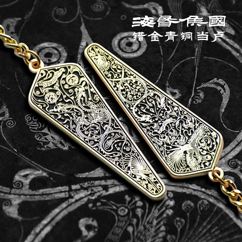 Nanchang Bronze Key buckle Museum Winchance Anniversary product Chinese antiquity lovers Pendantin the Festive supplies/Gift , Gift ideas , Keychain category - from Buy2taobao.com to provide professional Taobao agent buy service