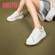 大东23春季新款韩版中跟平底时尚系带休闲板鞋23C3117