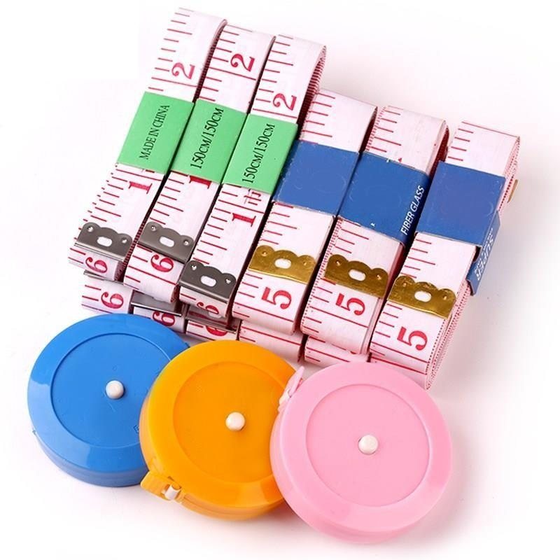 皮卷尺软尺30米测量建筑工程作业用玻璃纤维尺长皮尺50米