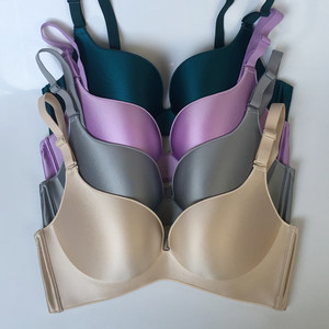 无痕文胸薄款双排扣图片