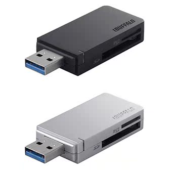 Buffalo 小巧便携USB3.0接口高速读卡器读SD/microSD卡 BSCR26TU3|msdalam kategori Aksesori Digital 3C, Zhou Bian Bingkai digital, pembaca kad - dari Buy2taobao.com untuk memberikan perkhidmatan ejen Taobao profesional membeli