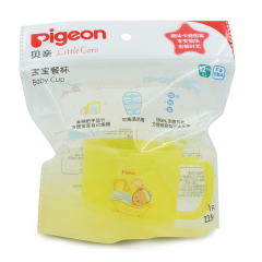 【新品单柄水杯】Pigeon/贝亲LittleCoro宝宝餐杯150ML DA95 包邮