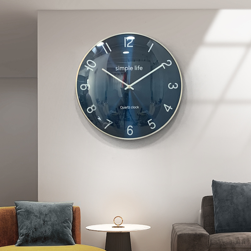 Light extravagance clocks and watches Wall hanging modern Simplicity fashion Wall clock a living room household Clock Pocket Watch 2022 New Creativein the Home Daily , Bell , Wall clock category - from Buy2taobao.com to provide professional Taobao agent buy service