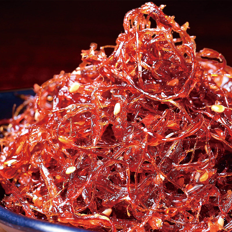 长明麻辣灯影牛肉丝100g四川美食特产零食小吃私房菜手撕风干牛肉