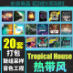 Tropical House采样包Serum音色Live鼓组FLStudio工程音源Logic