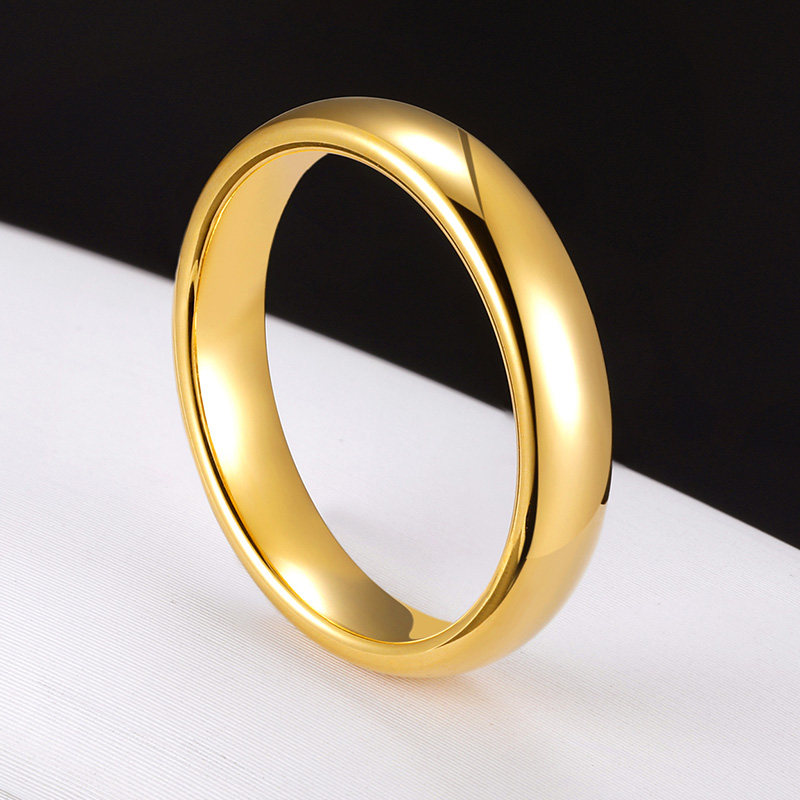 一折黄金尾戒小指男士