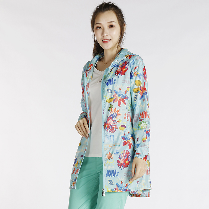 lapagayo拉柏家雅夏装大码女装印花七分裤休闲七分袖连帽女t恤