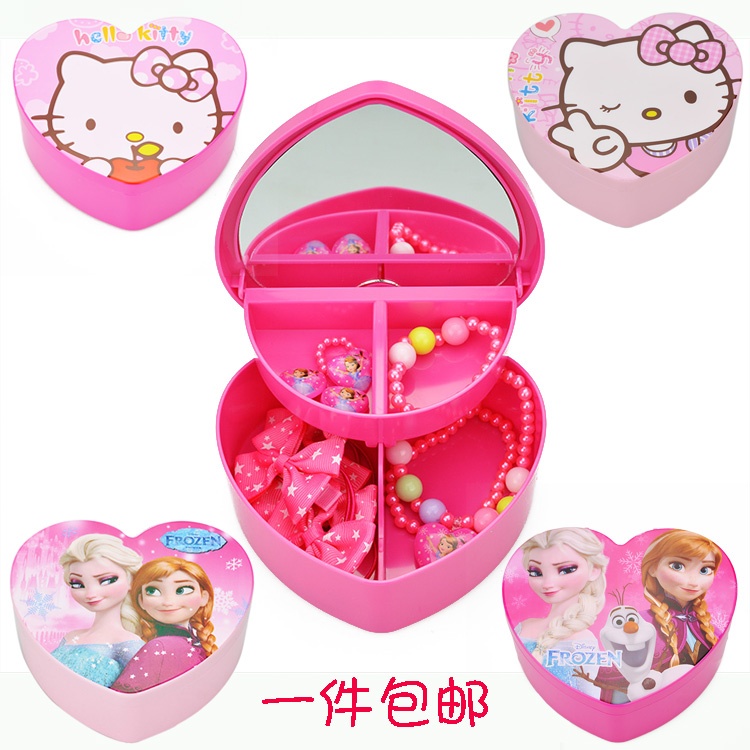 Children ornament case Snow Romance Plastic box KT girl Jewelry boxin the Accessories/Fashion Jewelry, Jewelry storage , Jewelry Box category - from Buy2taobao.com to provide professional Taobao agent buy service