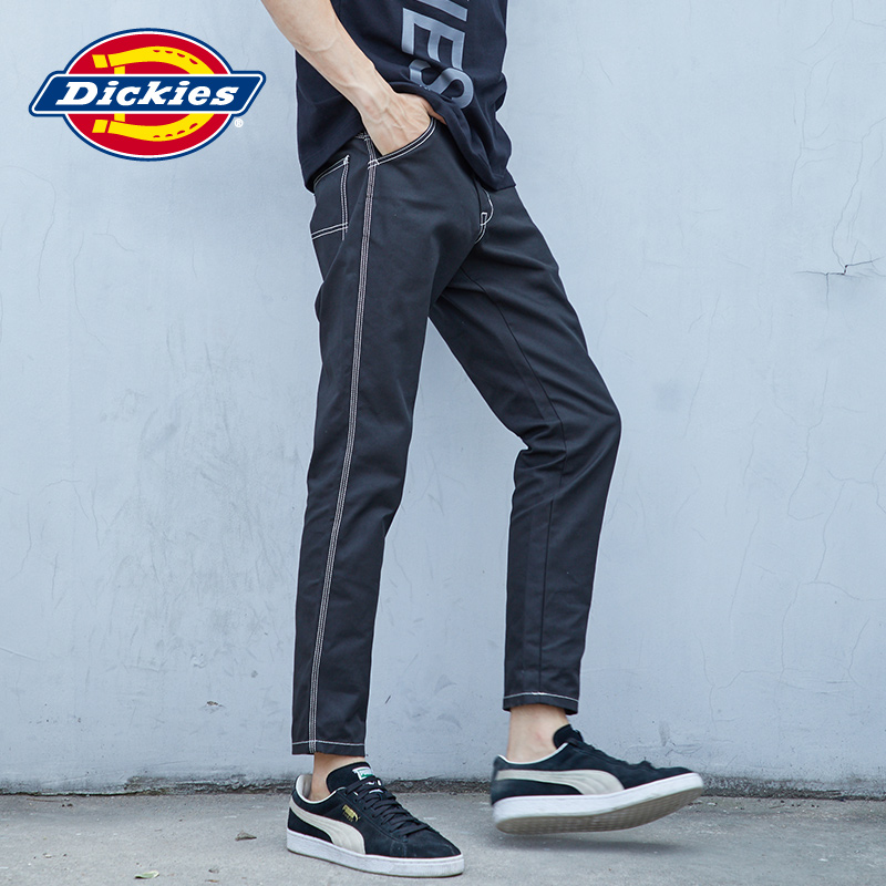 Dickies萝卜裤版型工装裤 光洁面料 男士休闲长裤子WD991