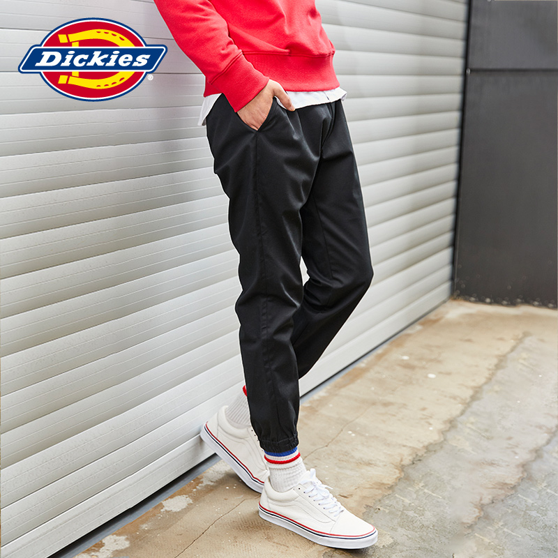 Dickies棉弹力慢跑裤 男式秋冬新品脚口橡筋休闲长裤 DK007067