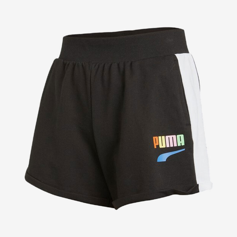 Puma/彪马正品夏季新款女子时尚运动休闲透气短裤534119-01