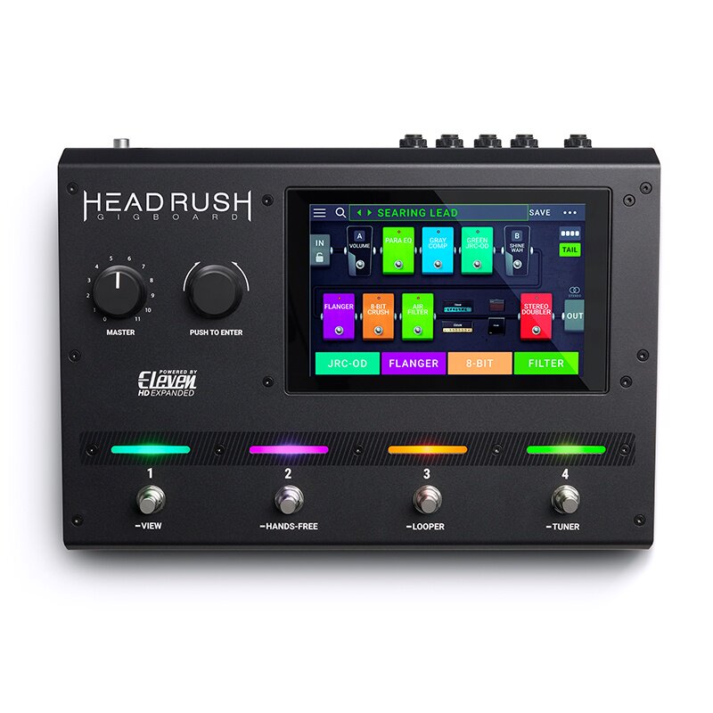 摇滚供给站 headrush gigboard 高端综合电吉他效果器 前级效果器