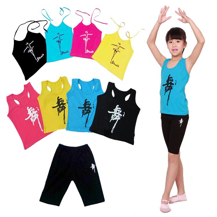 儿童舞蹈练功服男童女孩幼儿吊带工背短裤拉丁舞演出服踩脚裤夏棉在类目 童装/婴儿装/亲子装, 儿童演出服中 - 来自Buy2taobao.com提供专业的淘宝代购服务