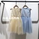 little moco专柜正品23年夏女童洋气礼服公主裙连衣裙KBC2DRS027