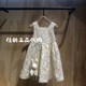 little moco专柜正品23年春女童宫廷风无袖背心连衣裙KBC1DRS014