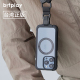 bitplay适用苹果iPhone15promax手机壳带挂绳新款防摔磁吸透明手机套高级感 15pm全包气囊超薄保护壳户外背带