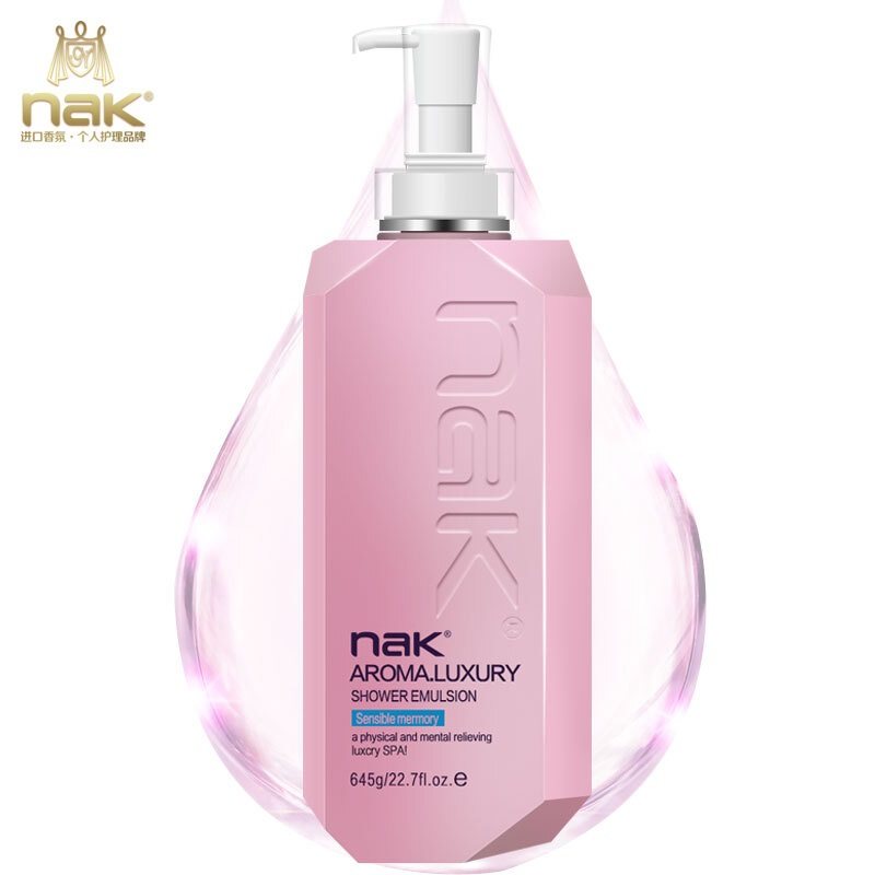nak精油香氛感性记忆奢宠沐浴乳露645g保湿滋养嫩肤男女持久香体