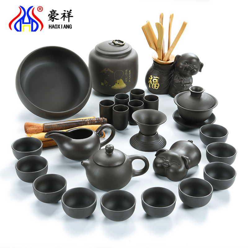 原矿紫砂功夫茶具套装家用办公茶壶红泥朱泥盖碗茶杯泡茶器整套在类目 餐饮具, 茶具, 功夫茶具中 - 来自Buy2taobao.com提供专业的淘宝代购服务