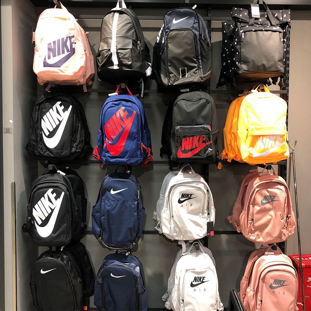 正品耐克nike书包男女初中高中学生大容量双肩包旅行背包2022新款