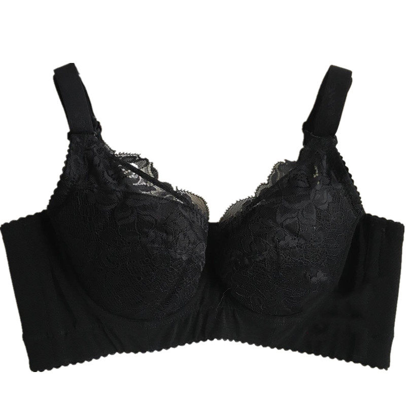 佳莱正品频谱黑色美胸仪聚拢防下垂调整型女文胸侧收美背内衣薄款