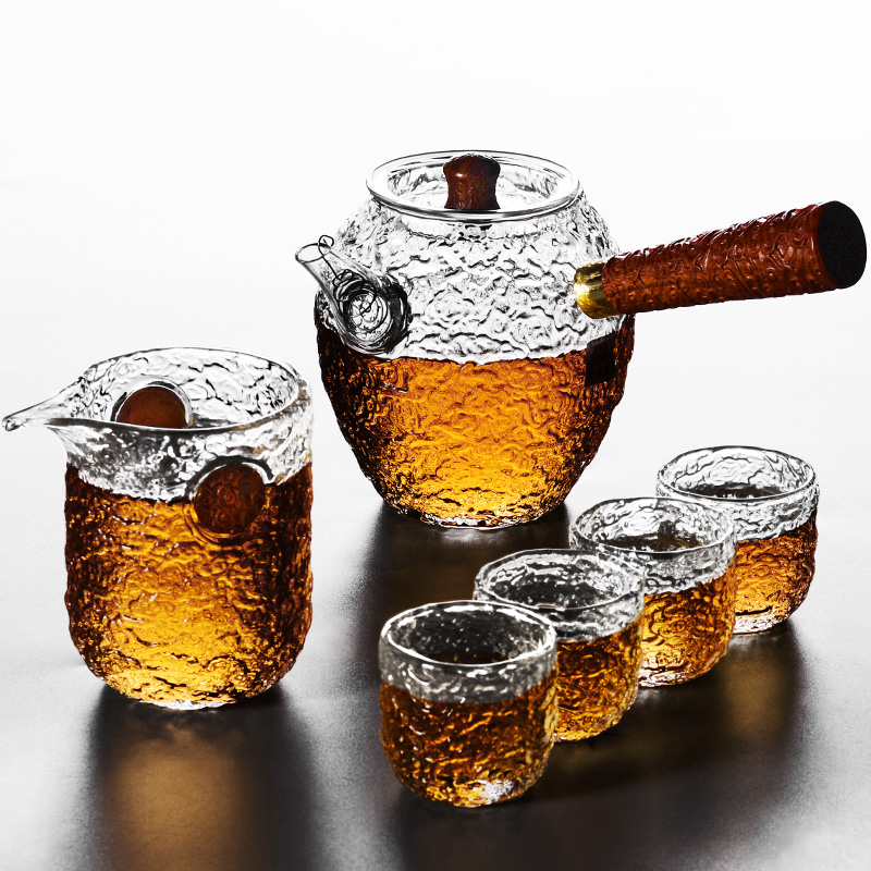 Shang Yan Fang Japanese Hammer Glass tea set suit household Kung Fu Cup Teapot Simplicity Tea makersin the Tableware , Tea set , Kung Fu Tea category - from Buy2taobao.com to provide professional Taobao agent buy service