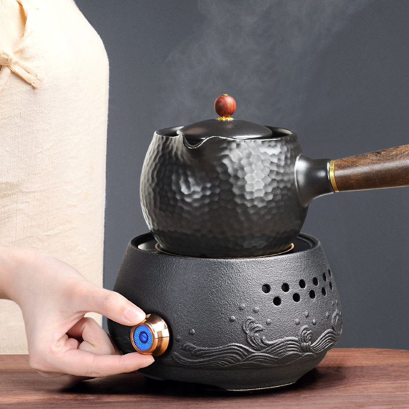 煮茶壶罐罐茶煮茶器甘肃套老式网红小型陶瓷煮茶炉电陶炉家用茶壶
