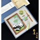 苏绣苏州手工双面刺绣摆件书签礼盒套装中国特色商务伴手礼品