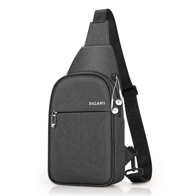 胸包男挎包男包潮牌帆布休闲男士包包背包斜跨单肩包斜挎包时尚