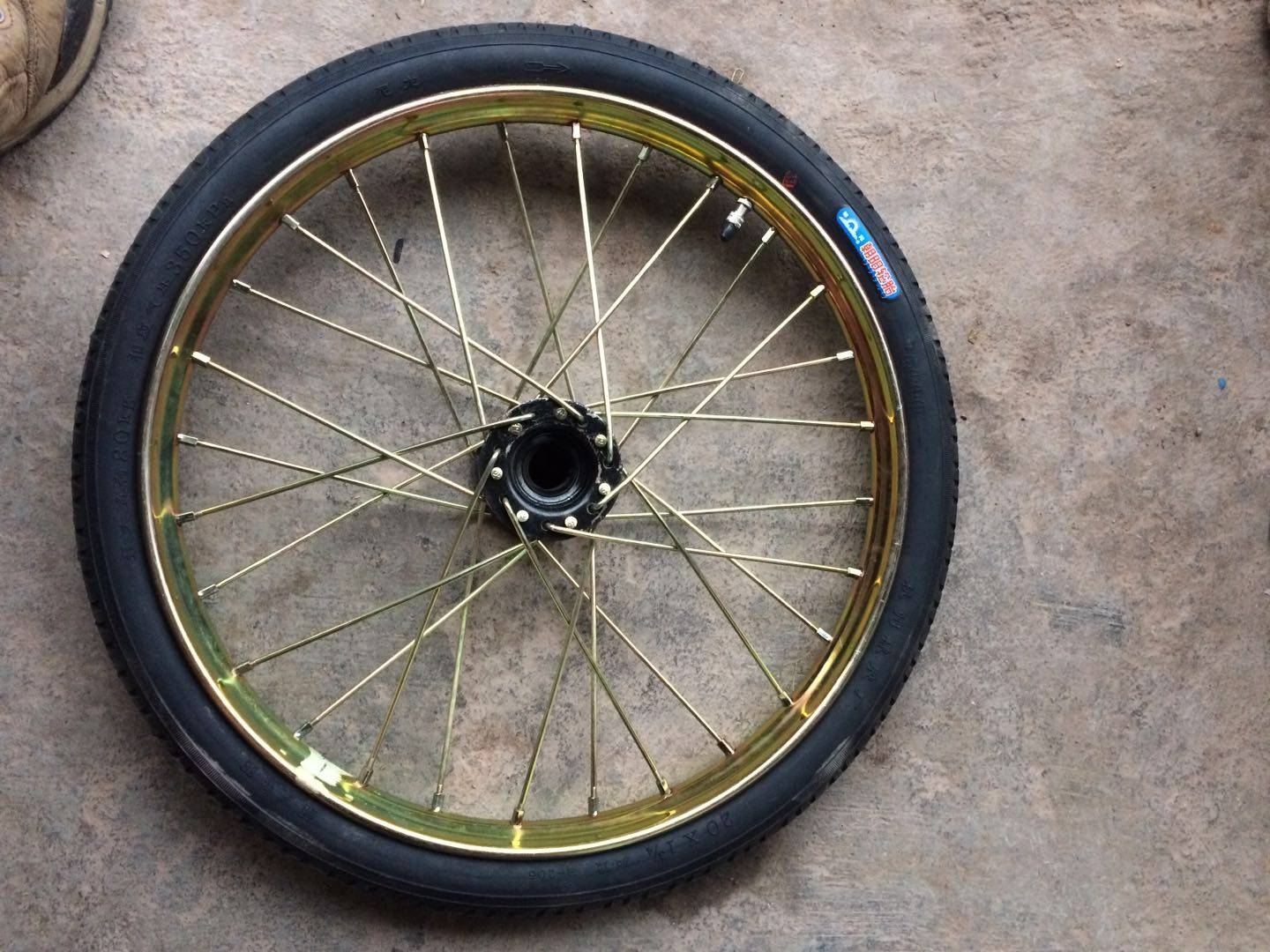 精品自行车加厚20寸钢圈三轮车轮组小三轮车圈车整圈圈轮组