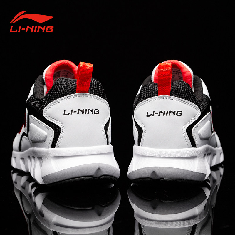 李宁跑步鞋男鞋官方2021春季新款宁弧减震耐磨防滑轻便男士运动鞋