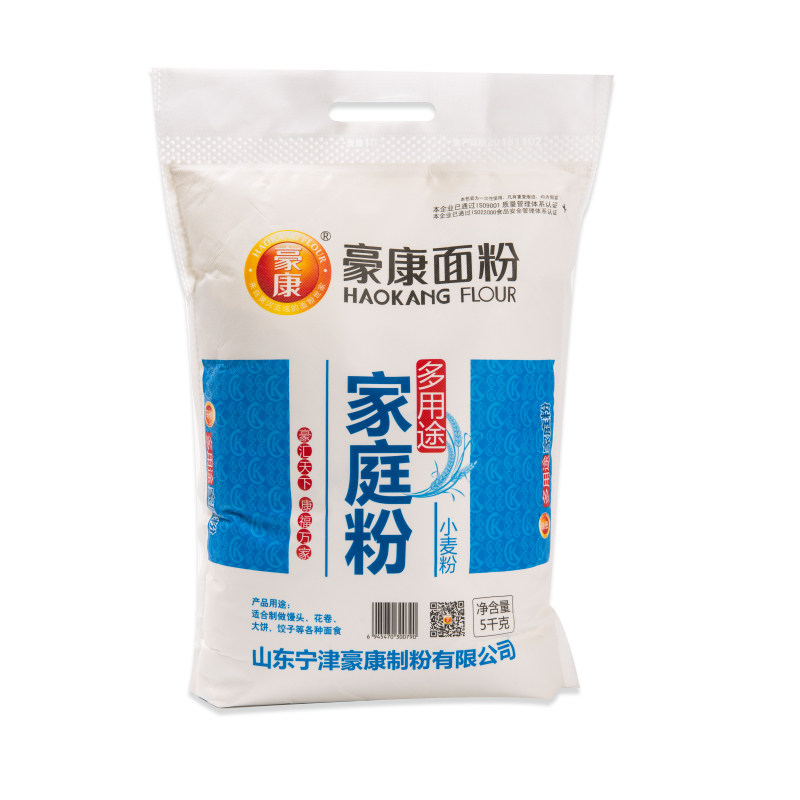 豪康多用途家庭粉5kg/袋面粉家用