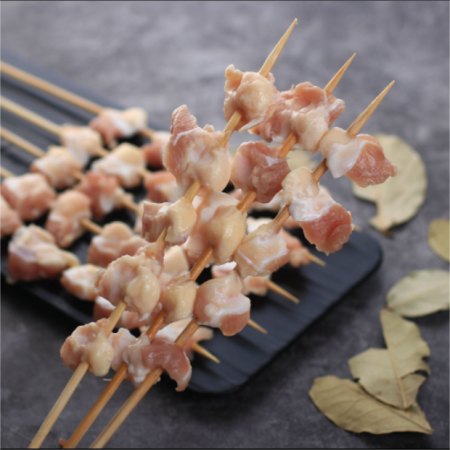 原味|烤串 掌中宝鸡脆骨串136g/包 8串【牛知鲜】烧烤露营食材