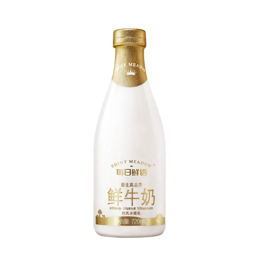 蒙牛每日鲜语高品质鲜牛奶720ml/瓶蛋白原生鲜活营养新鲜 - 天猫超市