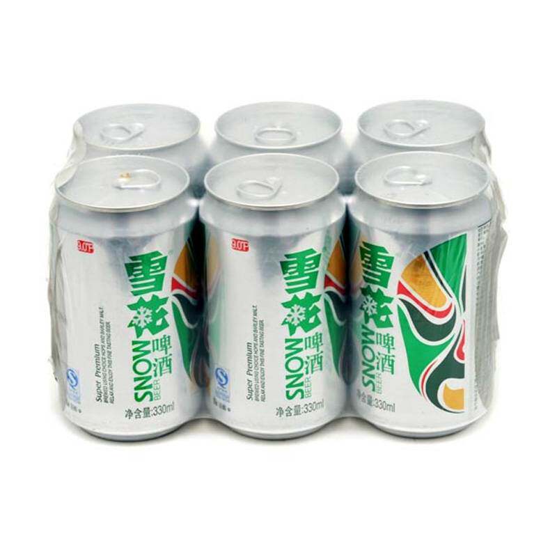 天猫超市的优惠券大全—雪花 啤酒(脸谱装) 330ml*6听/组(新老包装
