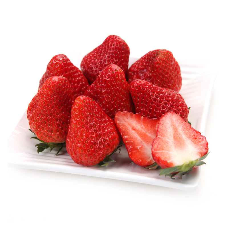 丹东全红草莓300g/盒