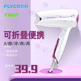 飞科电吹风机男女家用可折叠迷你便携学生宿舍吹风筒FH6257