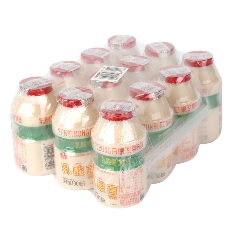 日康乳酸菌饮品100ml*12瓶/组饮料原味优质美味