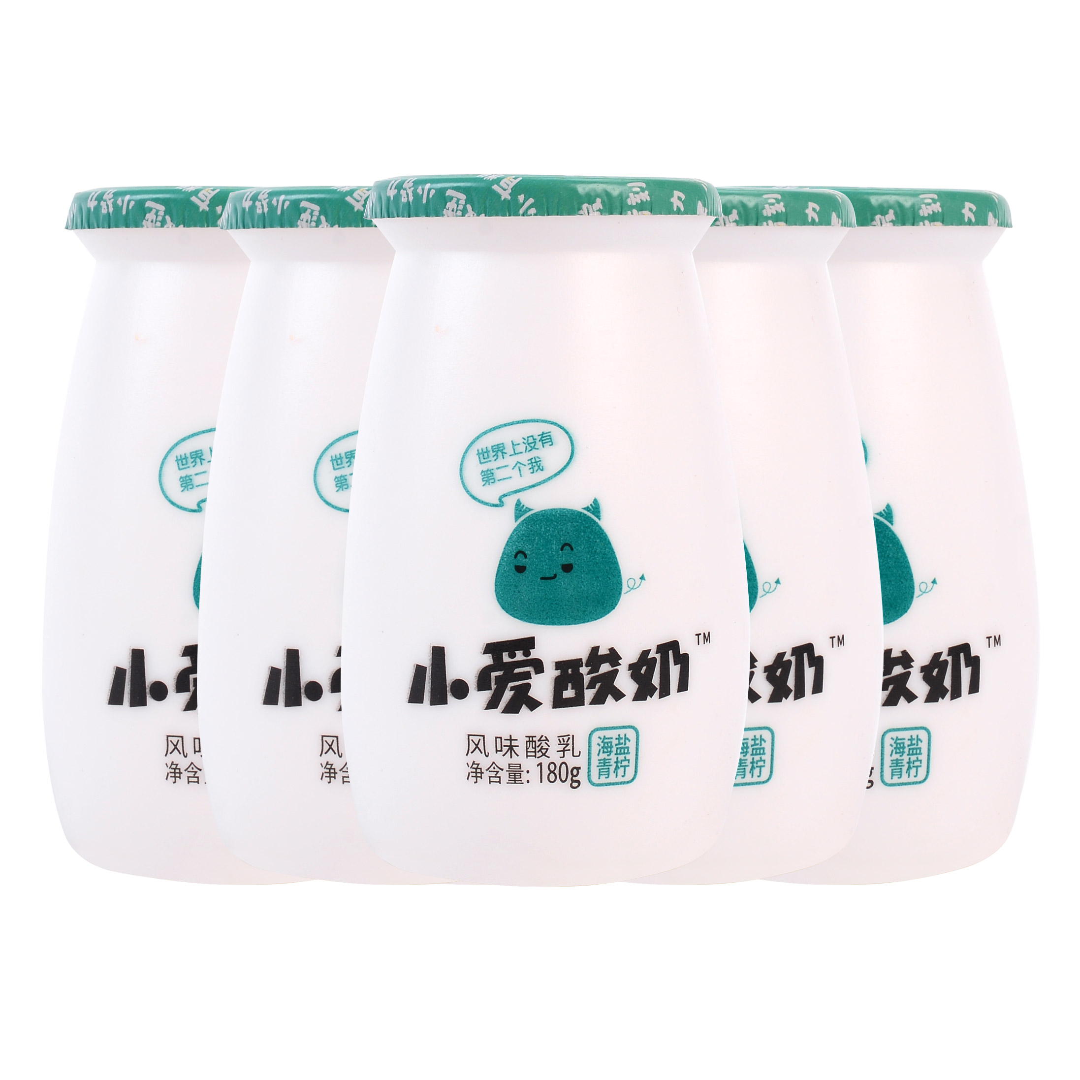 皇氏小爱酸奶青柠海盐风味酸乳180g6瓶组牛奶营养海盐青柠