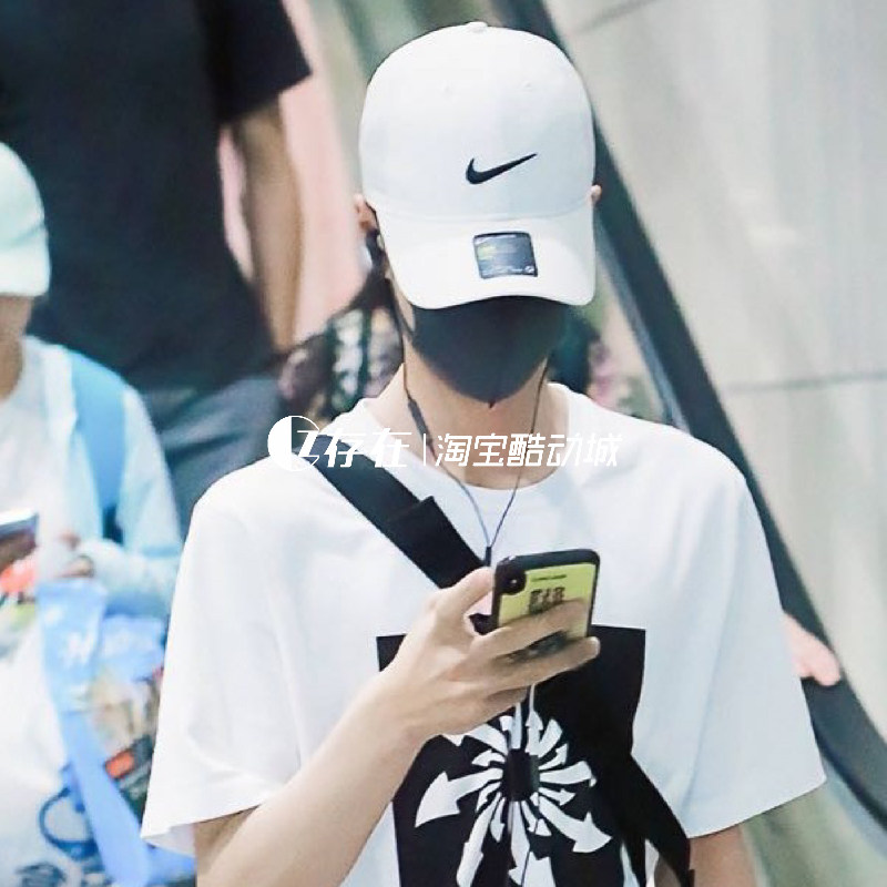 nike耐克娜娜王一博高尔夫棒球帽遮阳鸭舌帽可调节bv1076100