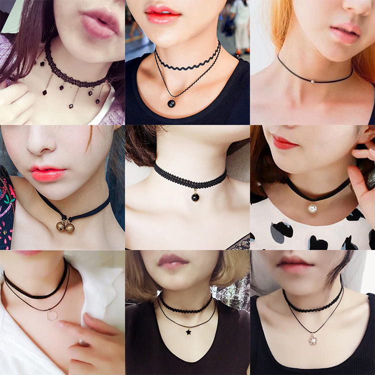 Autumn and winter the republic of korea A collar for a horse Neck strap clavicle Simplicity Necklace neck With accessories temperament Necklace Long sweater chainin the Accessories/Fashion Jewelry, Necklace category - from Buy2taobao.com to provide professional Taobao agent buy service